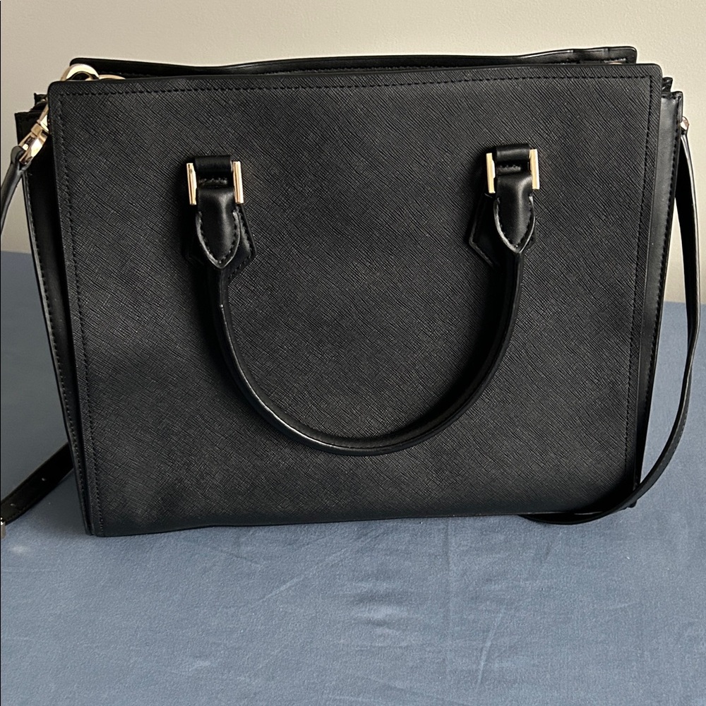 Michael Kors Black Satchel Bag - Picture 3 of 8